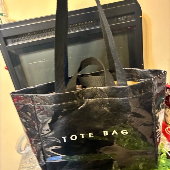 Black Tote Bag - Picture 2 of 6